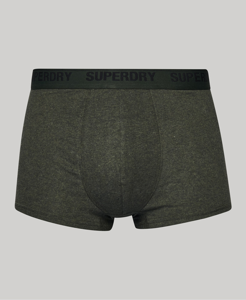 Organic Cotton Trunk Multi Double Pack Olive Enamel M3110346A 6PP 5