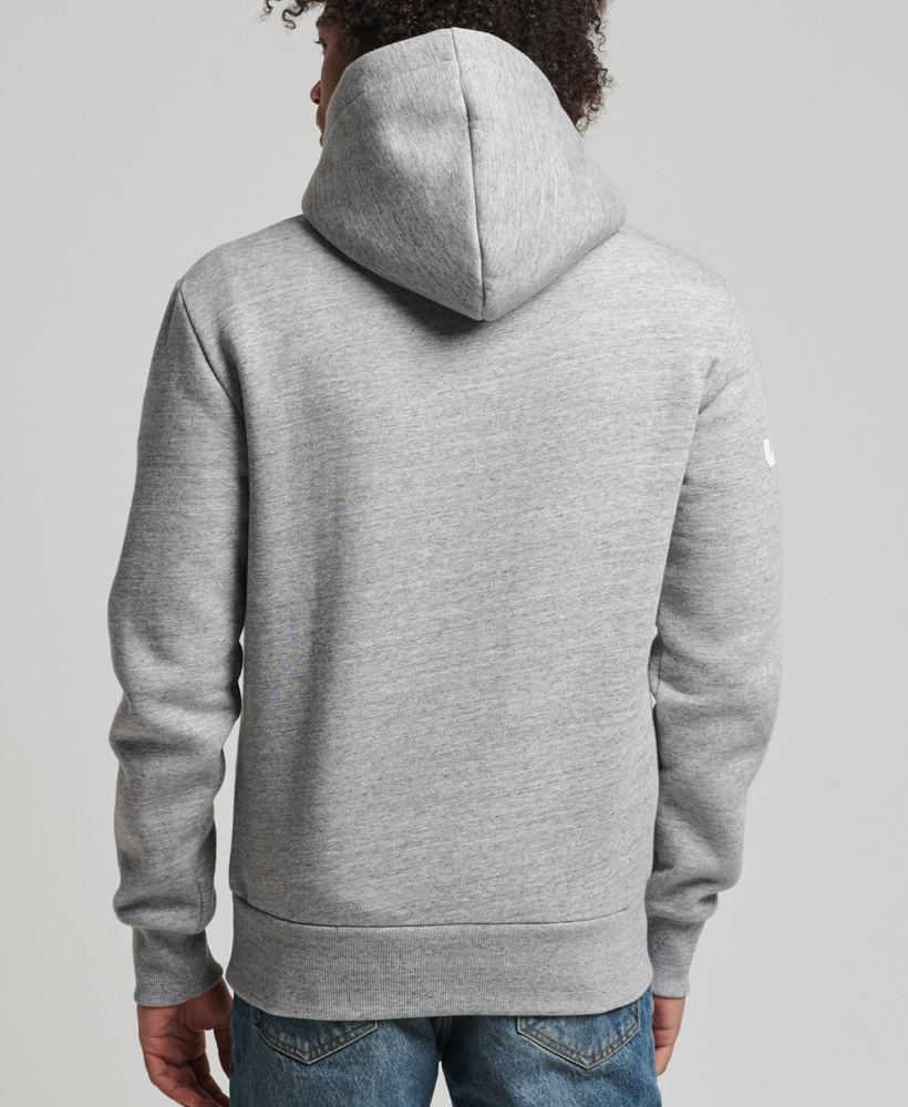 Organic Cotton Vintage Logo Hoodie Grey Marl M2011885A 07Q 2