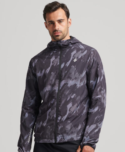 Run Jacket Brush Camo Dark MS311386A 7MJ 1