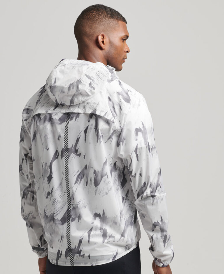Run Lightweight Waterproof Shell Jacket Superdry