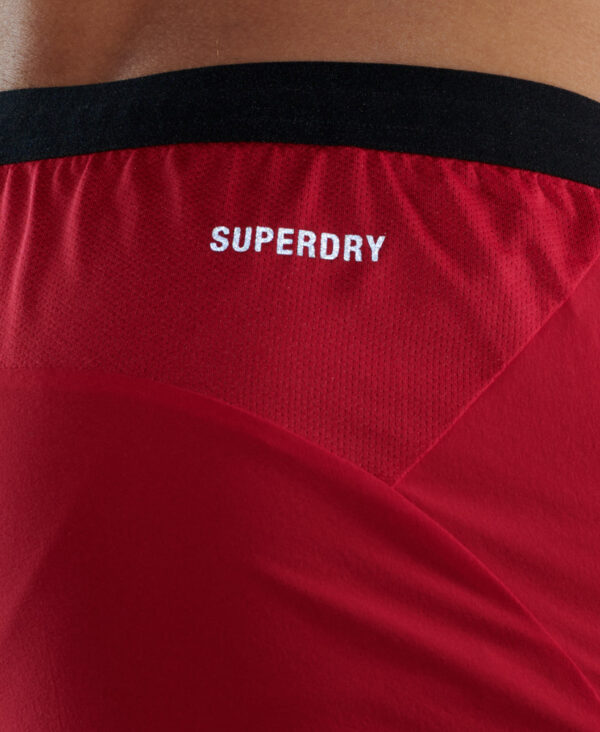 Run Premium Layered Shorts Carmine Red MS311296A YGK 5