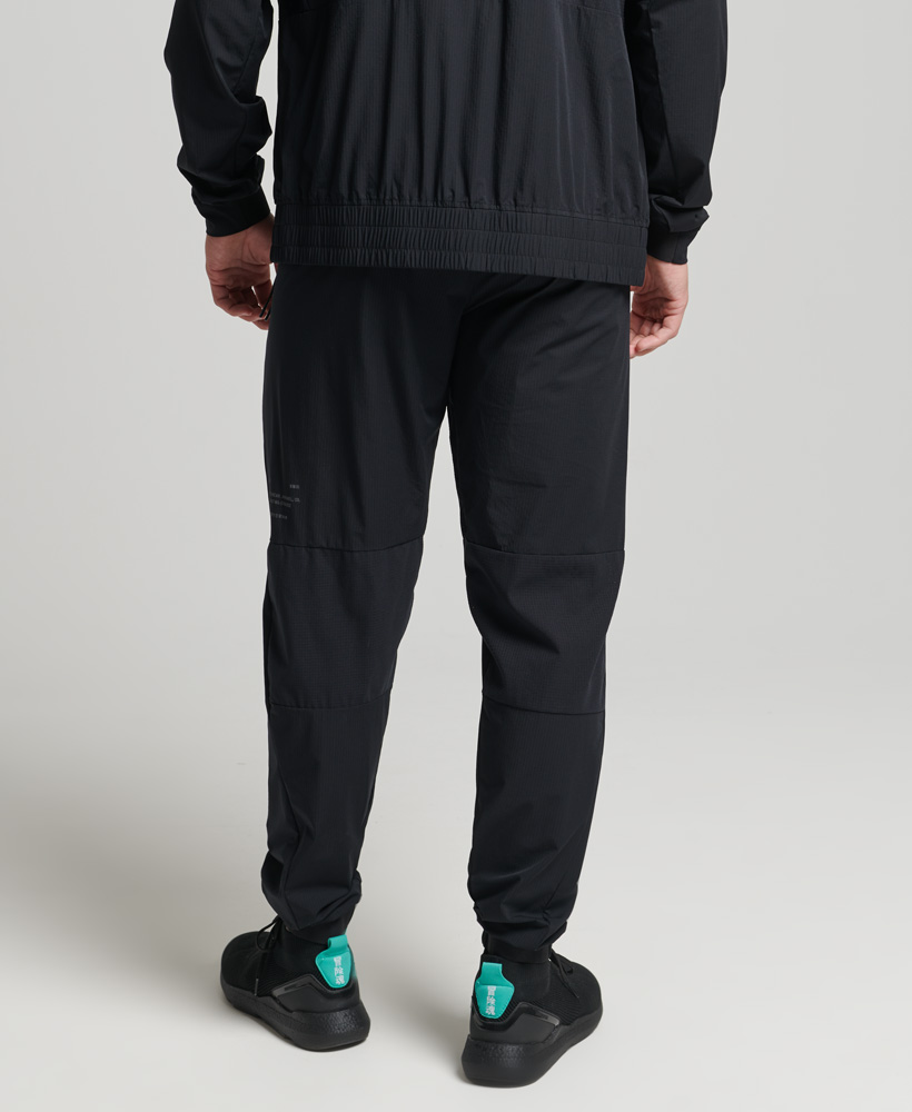 Stretch Woven Track Pants Black MS311290A 02A 2