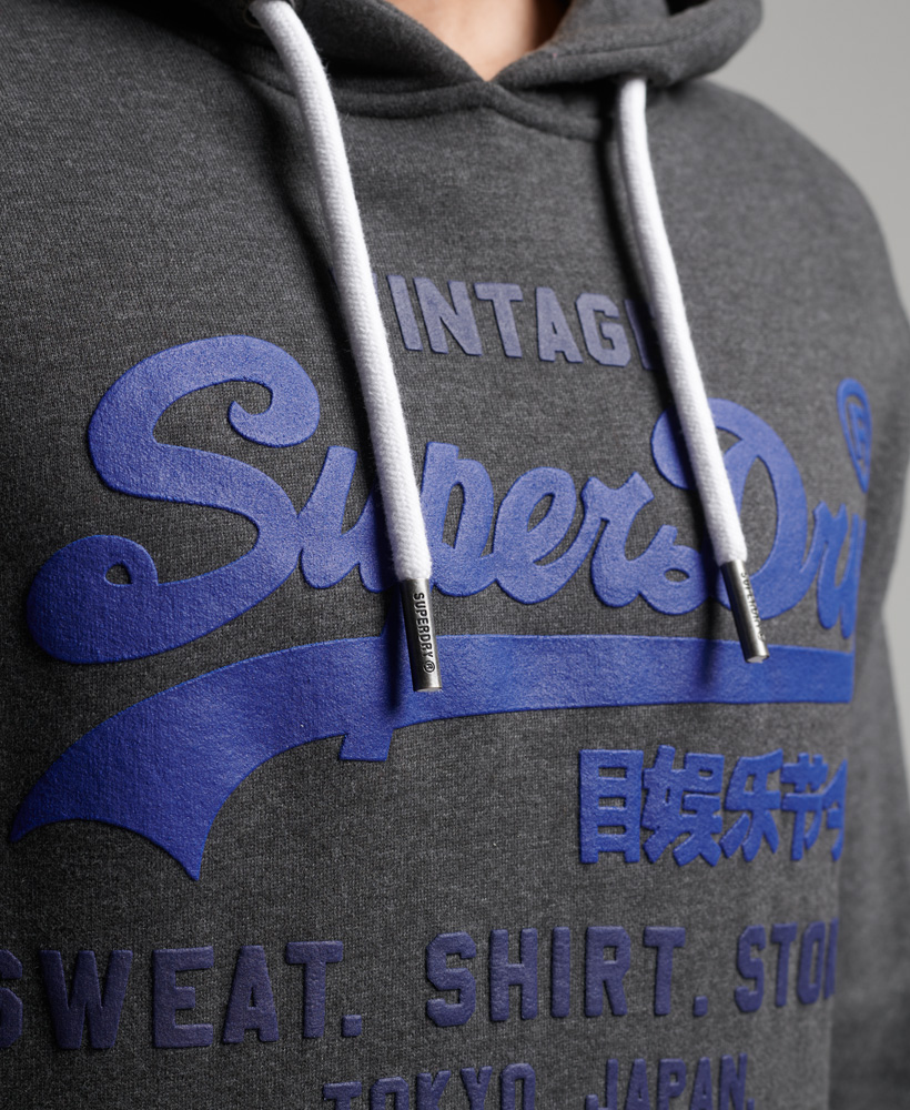 Sweat Shop Duo Hoodie Winter Charcoal Marl M2011901A VQ4 4