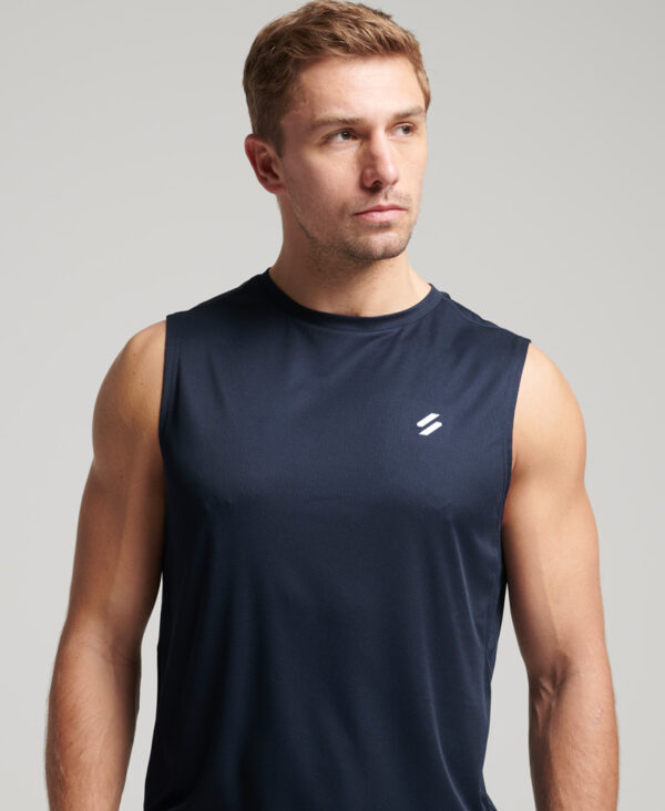 Train Active Vest Rich Navy MS311402A ADQ 1