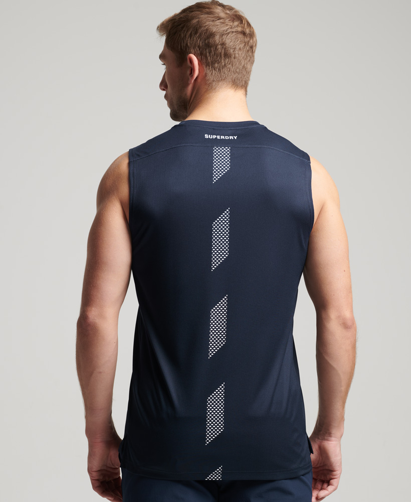 Train Active Vest Rich Navy MS311402A ADQ 3