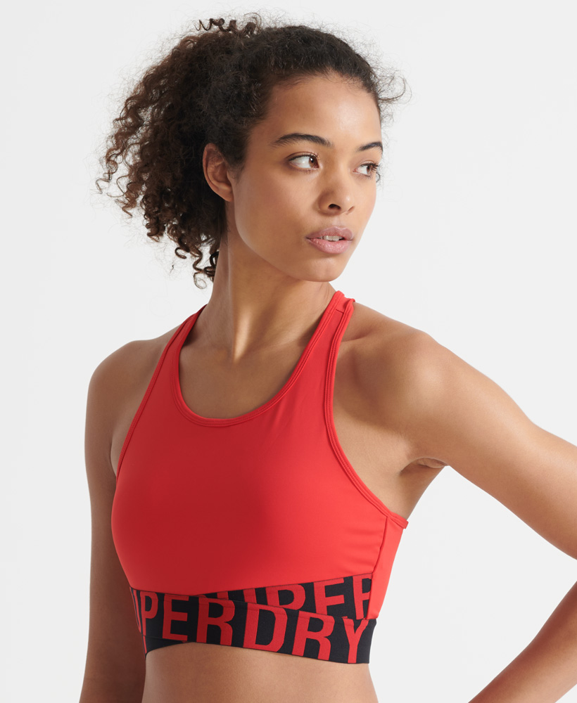 Training Core Cross Bra Rebel Red WS311578A 93J 1