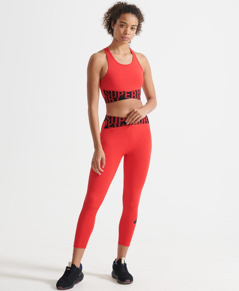 Training Core Cross Bra Rebel Red WS311578A 93J 2