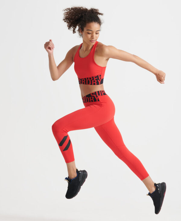 Training Core Cross Bra Rebel Red WS311578A 93J 3