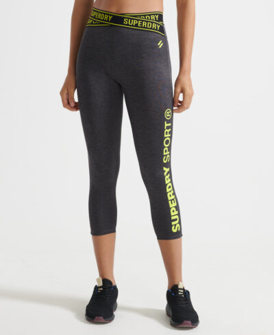 Training Cross 7 8 Leggings Charcoal Marl Sulphur Springs WS311573A 7IB 1