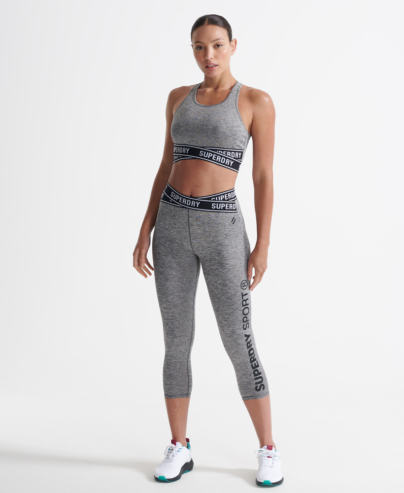 Training Cross 7 8 Leggings Grey Marl WS311573A 07Q 2