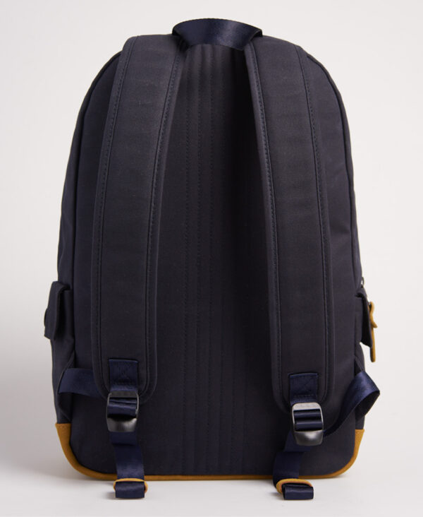 Unisex Waxed Canvas Montana Rucksack Navy Y9110015A 11S 2