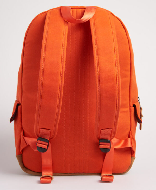 Unisex Waxed Canvas Montana Rucksack Orange Y9110015A 03M 4