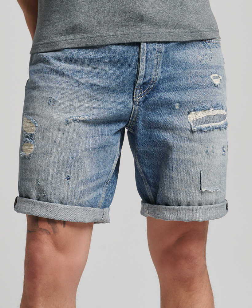 Vintage Straight Shorts Felix Ripped Vintage M7110294A 6ZJ 1