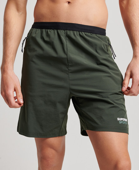 Train Hybrid Shorts Surplus Goods Olive MS311457A LO3 1