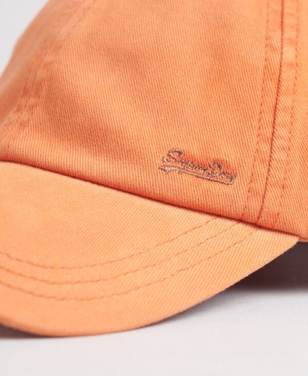 Vintage Embroidered Cap Mango Orange Y9010073A 9HH 2