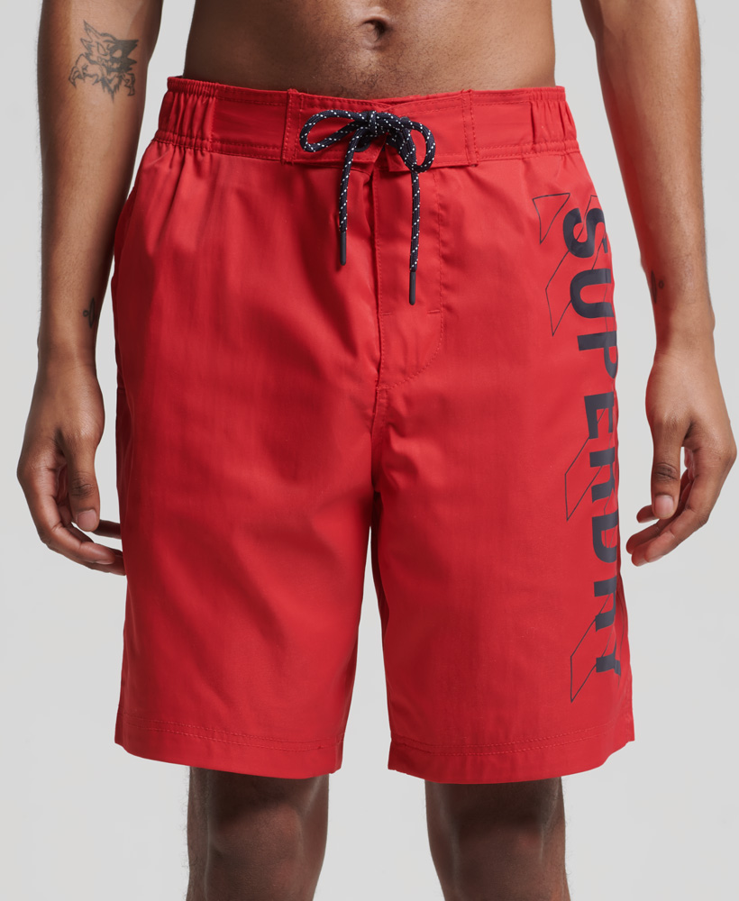 Classic Board Shorts Bright Red M3010156A 60I 1