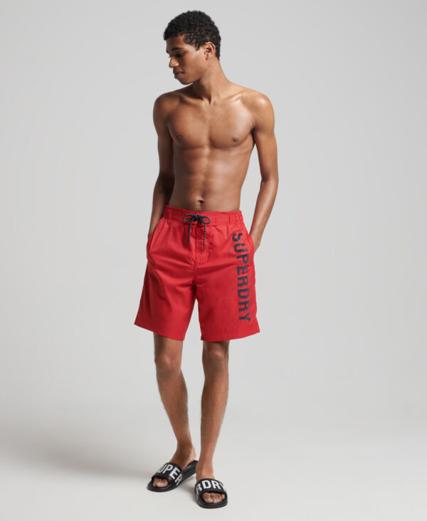 Classic Board Shorts Bright Red M3010156A 60I 2