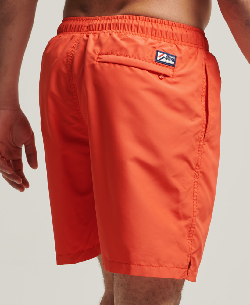 Code Applique 19 inch Swim Shorts Havana Orange M3010187A VQH 2