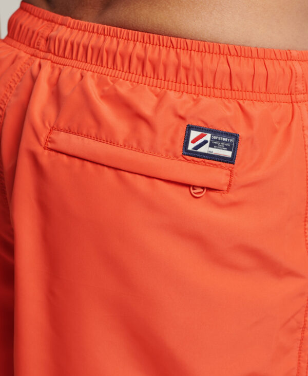 Code Applique 19 inch Swim Shorts Havana Orange M3010187A VQH 3