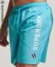 Code Applique 19 inch Swim Shorts Ocean blue M3010187A AB3 1