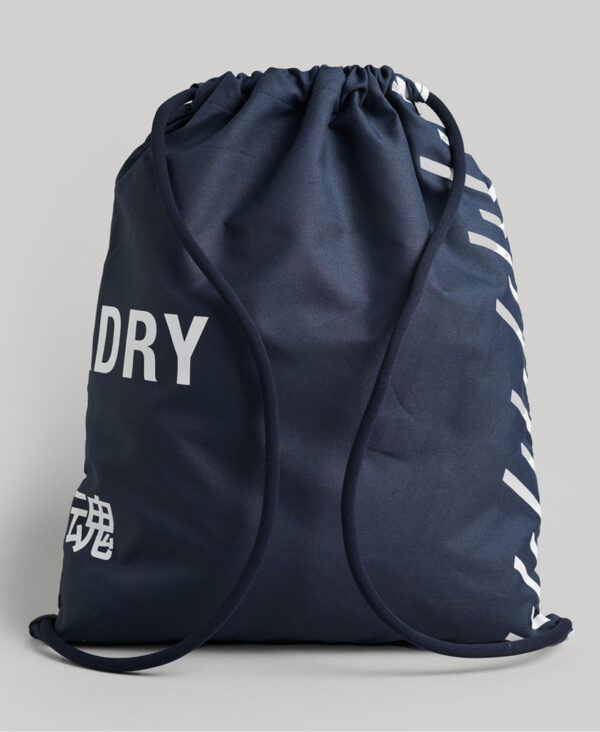 Core Sport Logo Drawstring Bag Eclipse Navy Y9110191A 98T 1