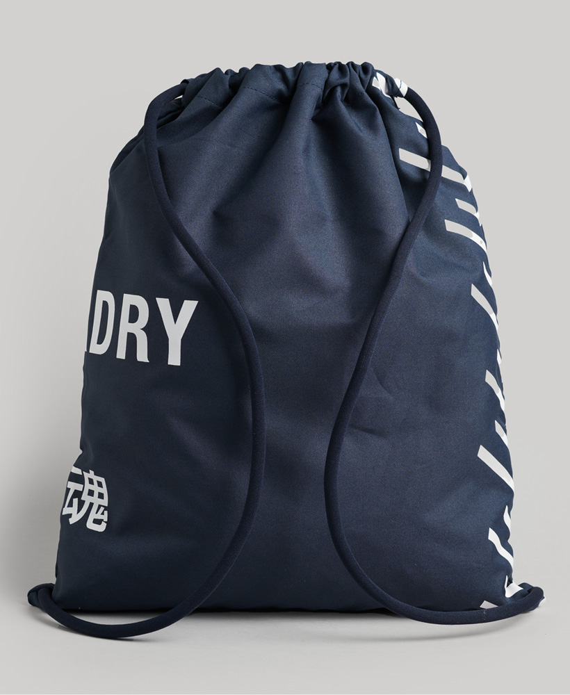 Core Sport Logo Drawstring Bag Eclipse Navy Y9110191A 98T 1