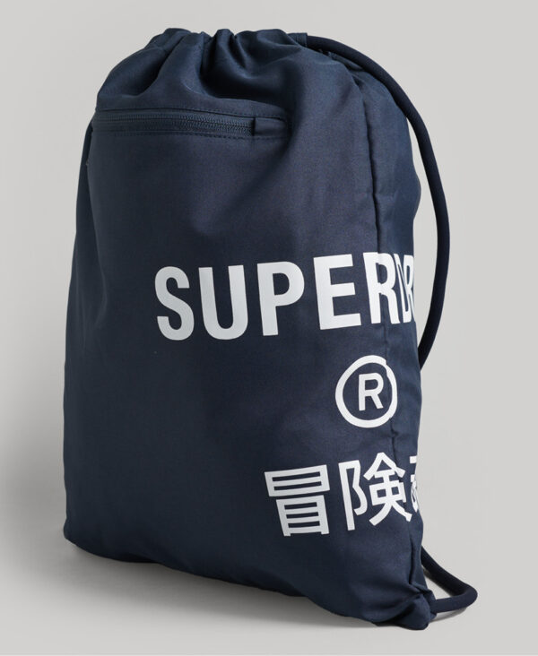 Core Sport Logo Drawstring Bag Eclipse Navy Y9110191A 98T 2