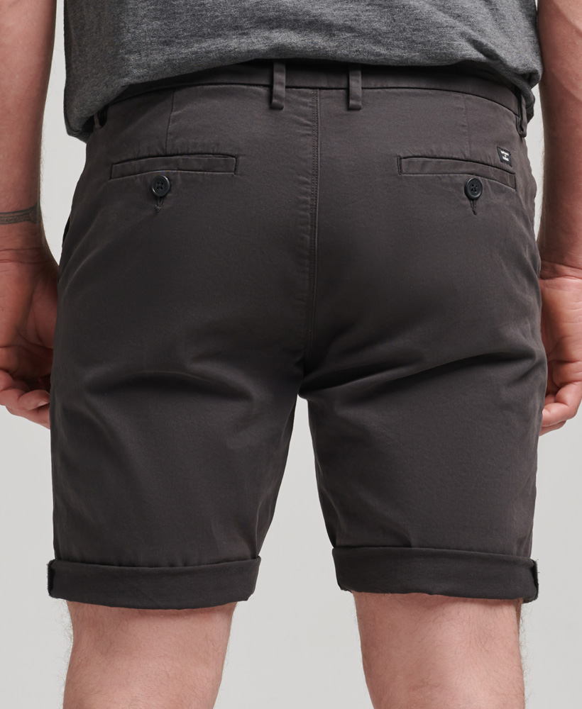 Organic Cotton Studios Core Chino Shorts Black M7110334B 02A 3