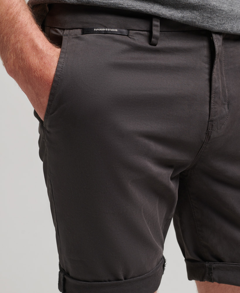Organic Cotton Studios Core Chino Shorts Black M7110334B 02A 4
