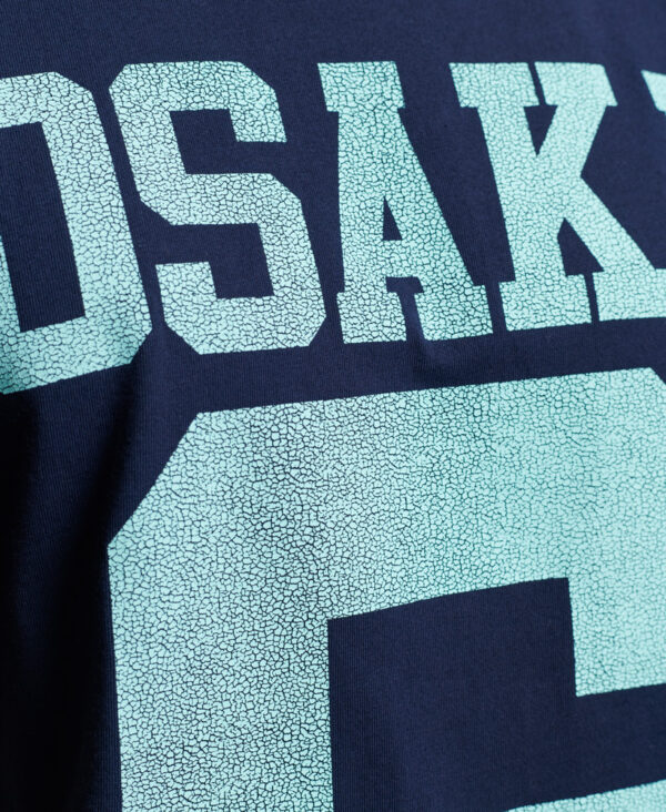 Code Classic Osaka T Shirt Rich Navy M1011688A ADQ 2