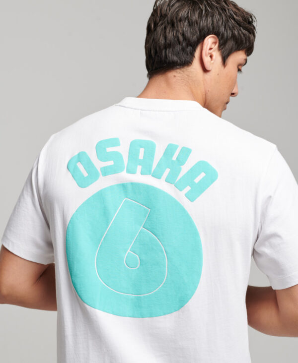 Code Osaka Logo T Shirt Brilliant White M1011681A T7X 2