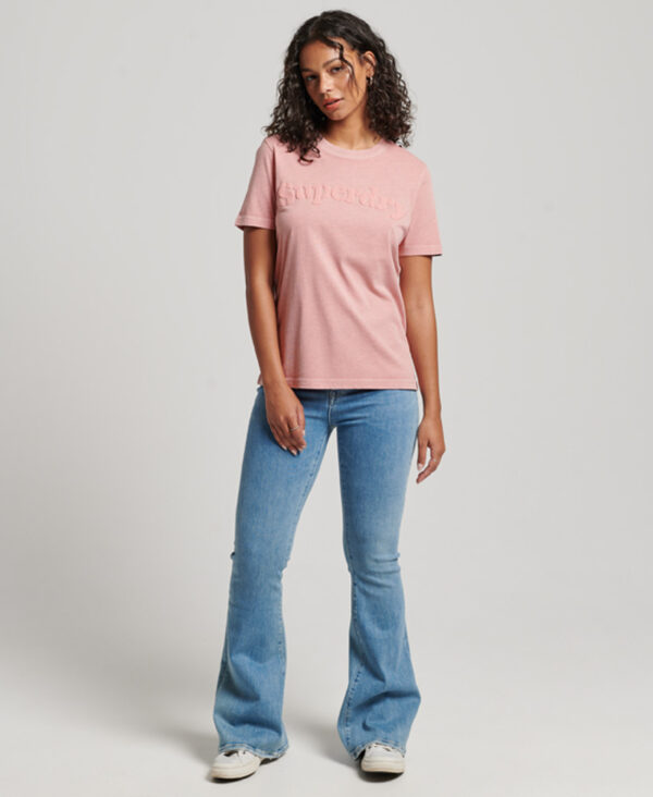 Cooper Classic 70s Logo T Shirt Blush W1010865A 52I 4