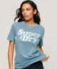 Cooper Classic 70s Logo T Shirt Heritage Blue W1010865A BST 1
