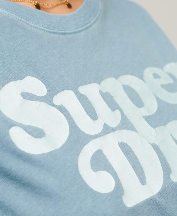 Cooper Classic 70s Logo T Shirt Heritage Blue W1010865A BST 2