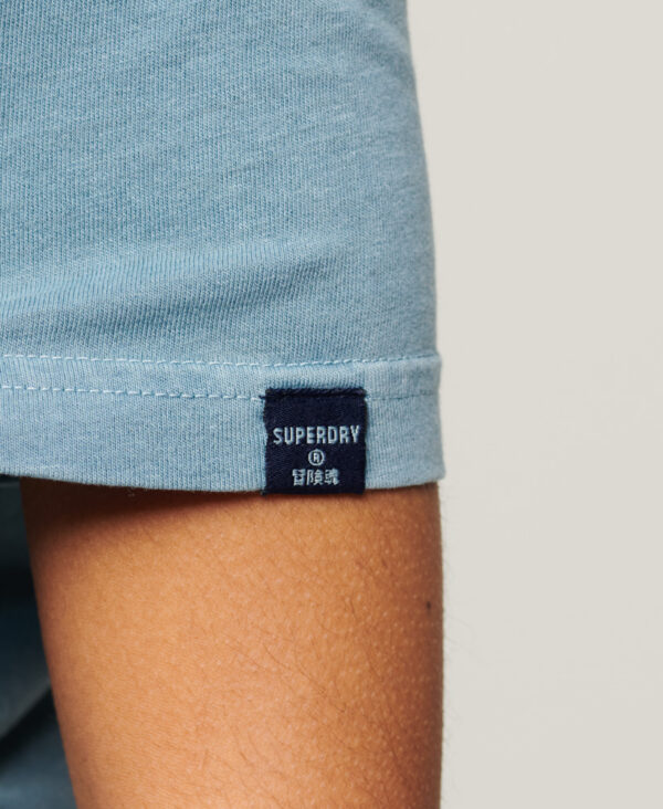 Cooper Classic 70s Logo T Shirt Heritage Blue W1010865A BST 3