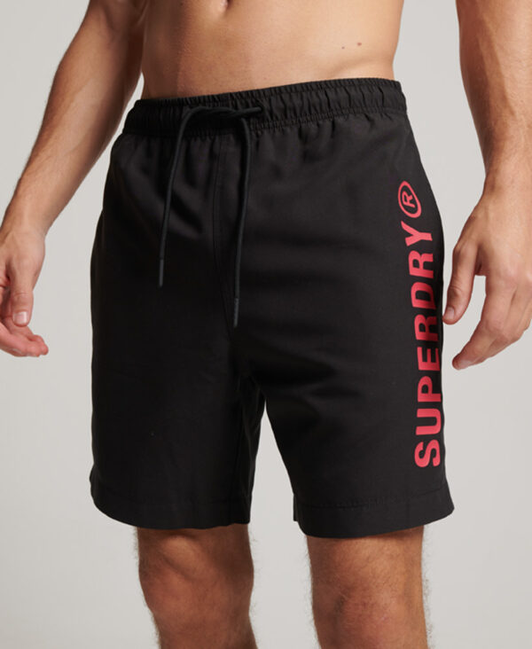 Core Sport 17 Inch Swimshorts Black M3010215A 02A 1