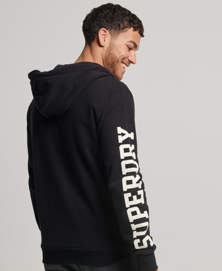 Gym Athletic Zip Hoodie Superdry