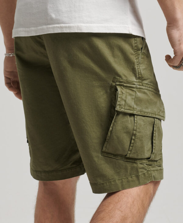 Organic Cotton Core Cargo Shorts Authentic Khaki M7110300A 3LS 2