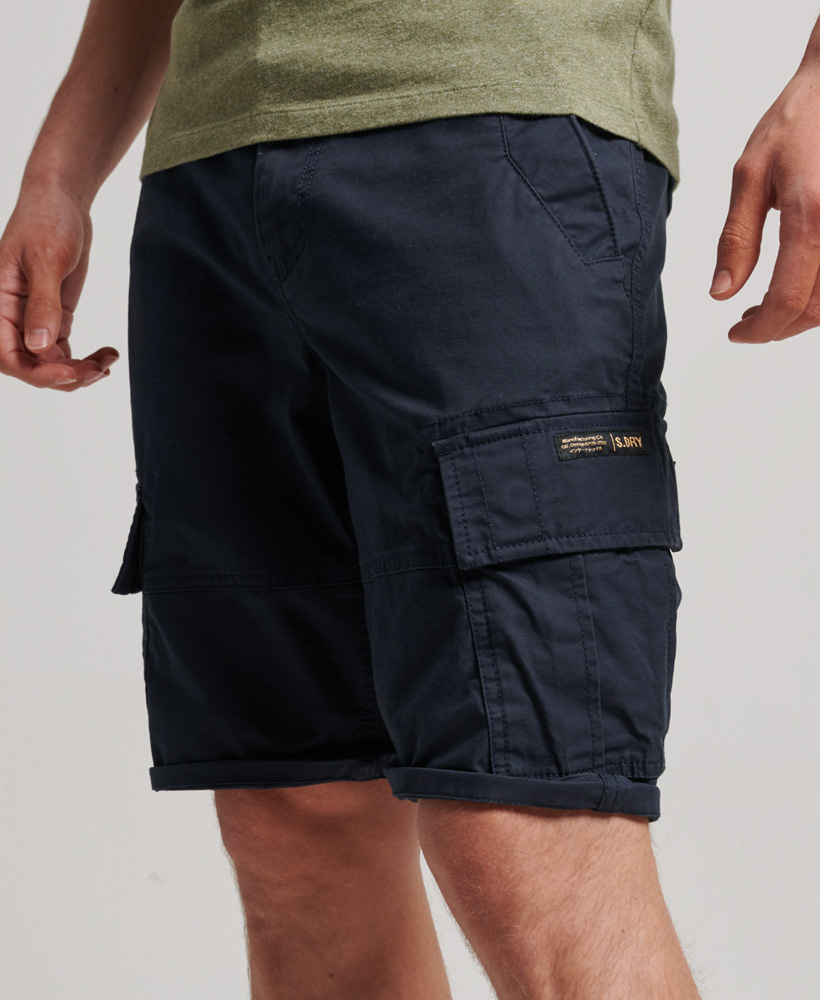 Organic Cotton Core Cargo Shorts Eclipse Navy M7110300A 98T 1