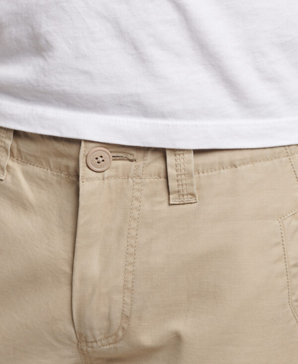 Organic Cotton Core Cargo Shorts Stone Wash M7110300A DDP 3