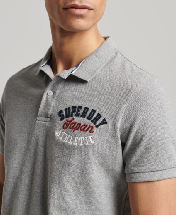 Superstate Polo Shirt Grey Marl 1 M1110349A GM1 2
