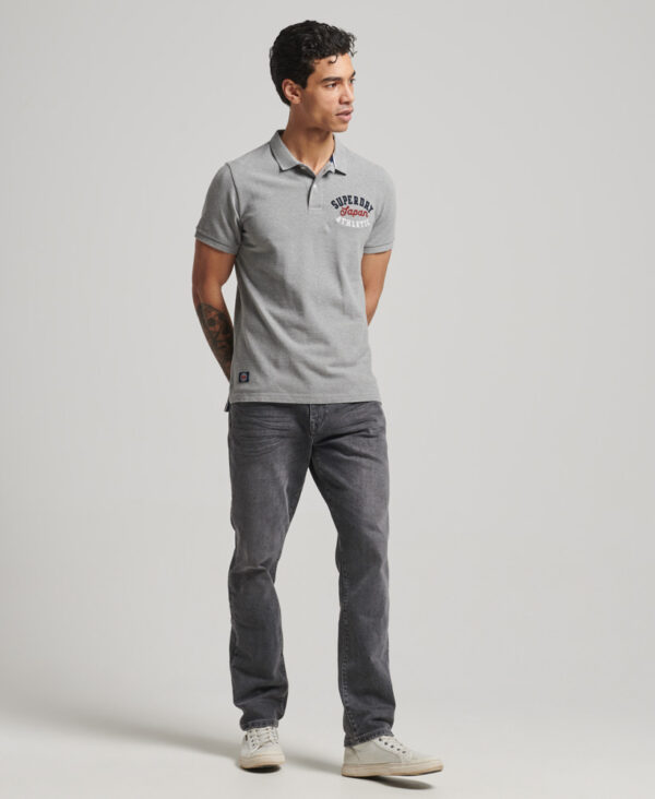 Superstate Polo Shirt Grey Marl 1 M1110349A GM1 4