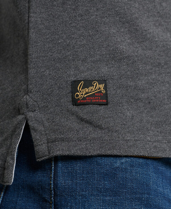 Superstate Polo Shirt Rich Charcoal Marl 1 M1110349A 9BS 4