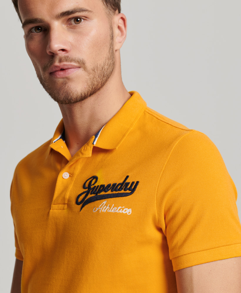 Superstate Polo Shirt Utah Gold M1110349A RUA 2