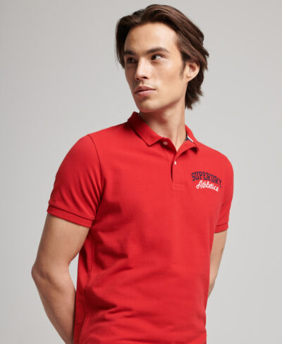 Superstate Polo Shirt Varsity Red M1110349A RXG 1