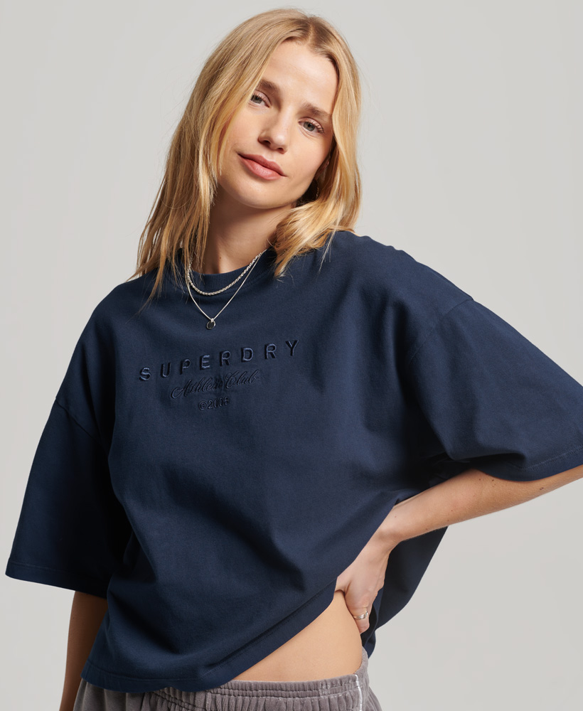 Surplus Oversized Boxy T Shirt Baltic Blue W1011115A ML9 1