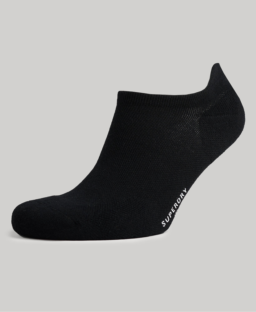 Unisex Organic Cotton Trainer Sock Pack Black Y3110023A 02A 2