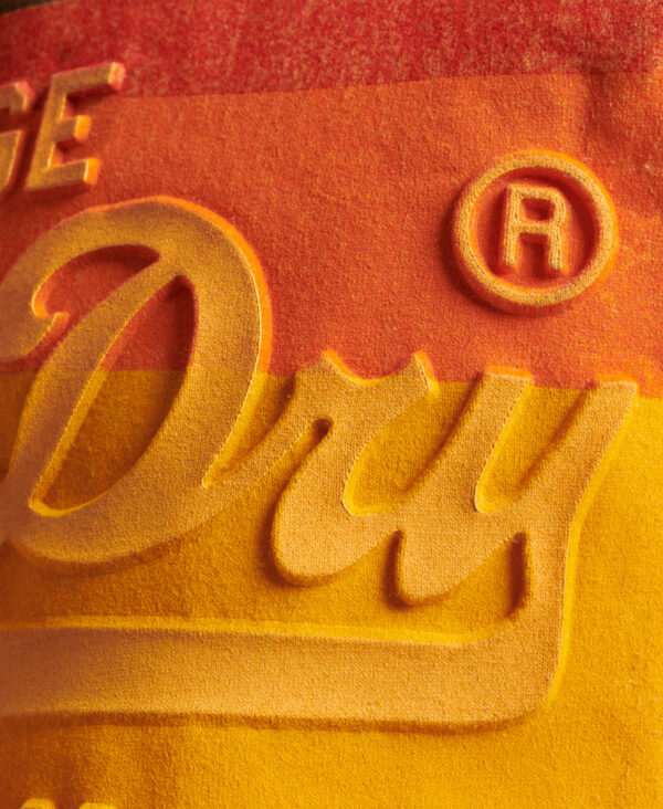 Vintage Logo Cali T Shirt Desert Ochre Yellow Marl M1011477A 8VA 3