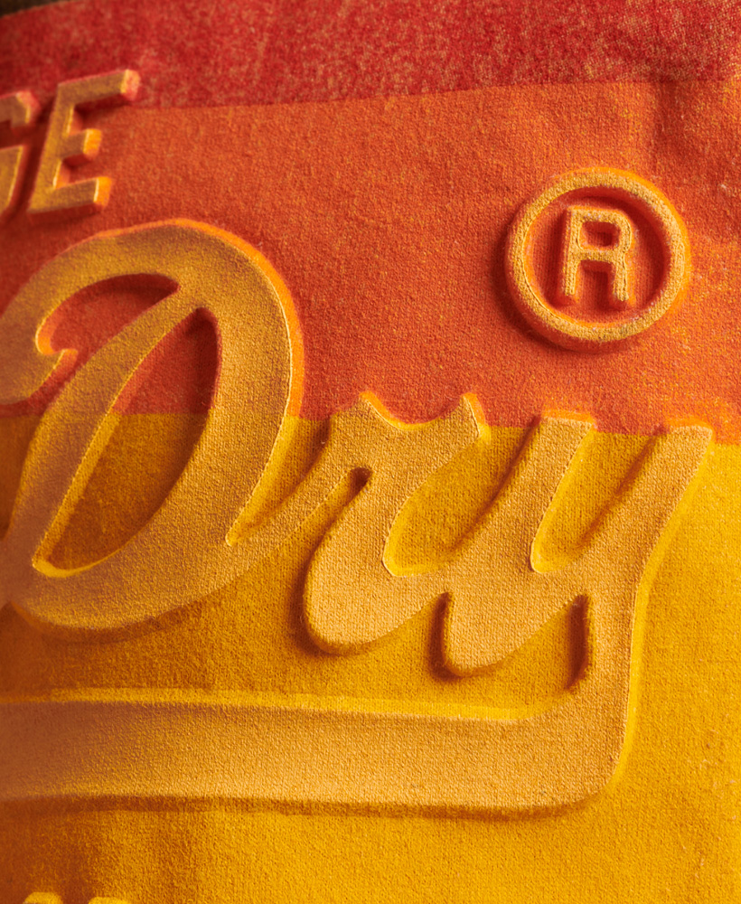 Vintage Logo Cali T Shirt Desert Ochre Yellow Marl M1011477A 8VA 3