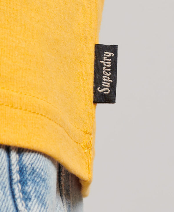 Vintage Logo Cali T Shirt Desert Ochre Yellow Marl M1011477A 8VA 4
